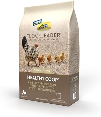 FlockLeader Healthy Coop, Odor & Moisture Neutralizer for Chicken Coop,12lb