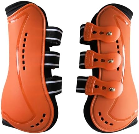 Horse Boots Open Front Jumping Tendon Sport Boots, Secure Leg Protection, Classic Equine Supplies