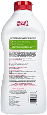 Nature's Miracle Laundry Boost In-Wash Pet Stain & Odor Remover, 32 oz