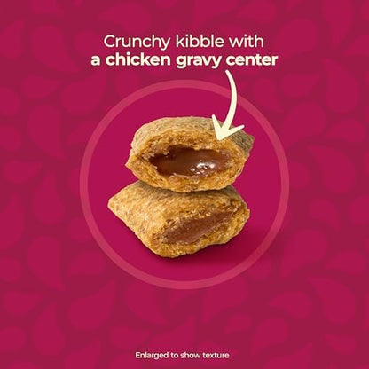 Meow Mix Gravy Bursts Dry Cat Food, 3 lb Bag