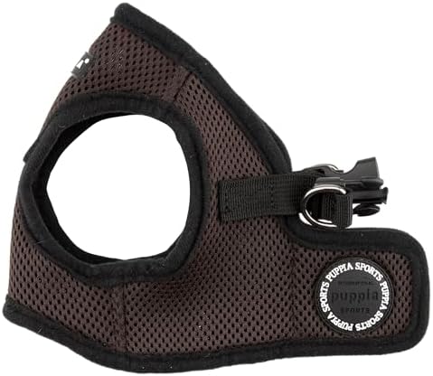 PUPPIA International Harness Soft B Vest, X-Small, Brown