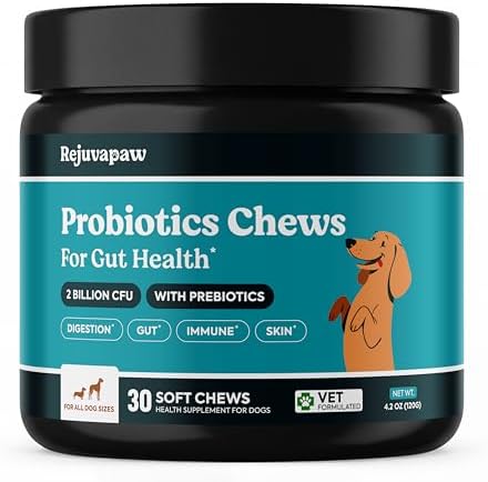 Probiotics for Dogs – Allergy Chews for Gut Health & Itchy Skin