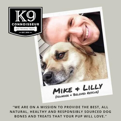 K9 Connoisseur Beef Lung Dog Treats - USA Made Single Ingredient Dog Treat