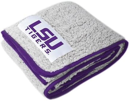 Logo Brands Officially Licensed NCAA Unisex Frosty Fleece Blanket, One Size, Team Color