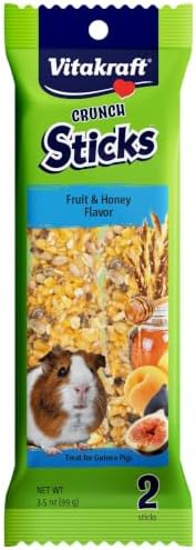 Vitakraft Fruit Stick Guinea Pig Treat [Set of 3]