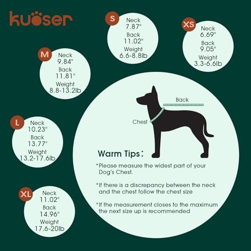 Kuoser Surgical Recovery Suit for Dogs Cats, E-Collar Alternative