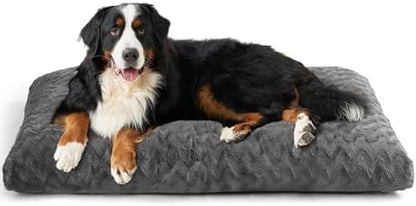 EHEYCIGA XXL Dog Bed 47x29 Inch, Extra Large Pet Beds for Dogs, Charcoal