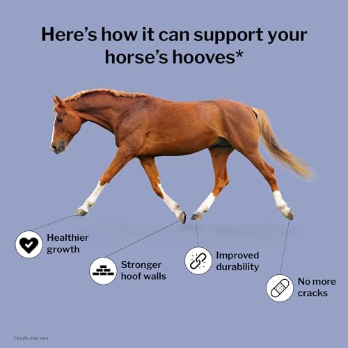 Formula 707 Hoof Health Equine Supplement 5 lb Bag - 80 Servings – Biotin, Amino Acids, and Minerals to Improve and Support Healthy Horse Hooves