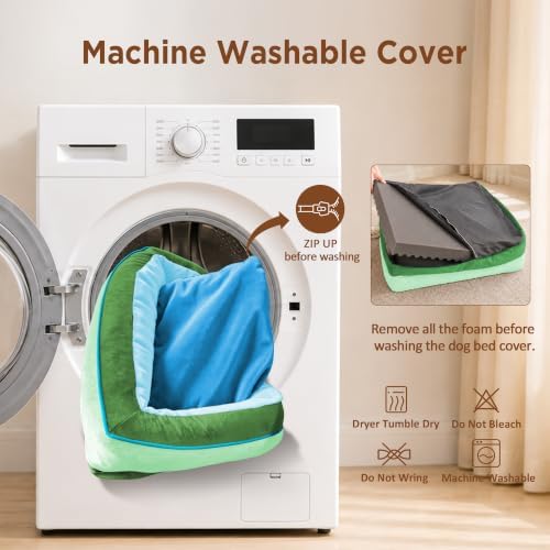 Comfort Expression Orthopedic Dog Beds for Large Sized Dog with Bolster