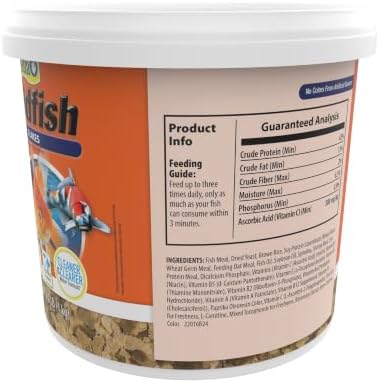 Tetra Goldfish Flakes Fish Food, 2.2 lbs