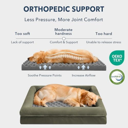 XL Orthopedic Dog Bed Waterproof for Extra Large Size Dogs