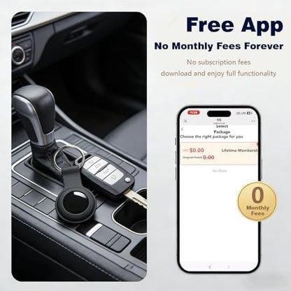 Mini GPS Tracker for Vehicles,No Subscription No Monthly Fee Portable Real-Time Tracking GPS Tracker for Car Kids Dogs Trucks GPS Tracking Device
