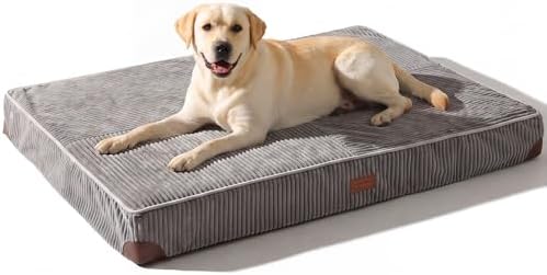 FUKUMARU X-Large Dog Bed, Thickened Waterproof Dog Mat with Washable Cover