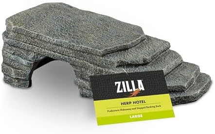 Zilla Herp Hotel Naturalistic Hide, Bearded Dragon Basking Platform