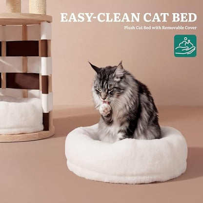 YITAHOME 40" Stable Pine Wood Cat Tree
