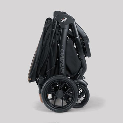 Chicco Bravo Primo Quick-Fold 3-in-1 Travel System with Car Seat