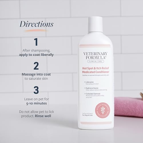 Veterinary Formula Clinical Care Hot Spot & Itch Relief Conditioner, 16 oz