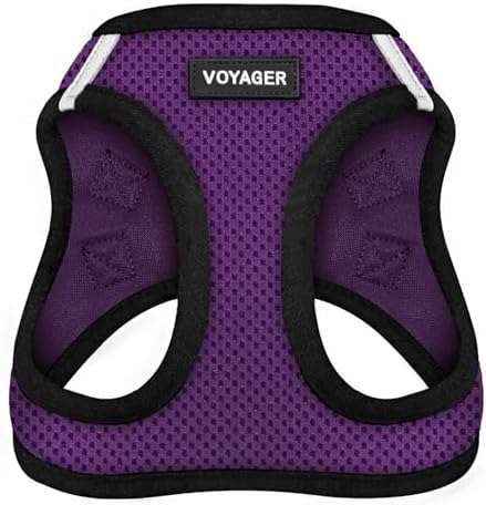 Voyager Step-in Air Dog Vest Harness - Purple/Black Trim, X-Small