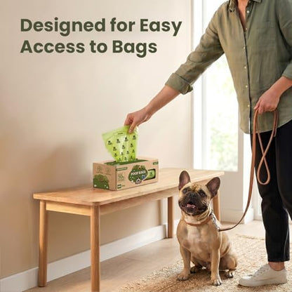 Pogi's Poop Bags – Large, Leak-Proof Dog Waste Bags for Yard or Home Use, Fresh Scent (Single Roll, 500-Count) (Pack of 3)