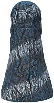 Plecoceramics Pleco Cave Cone Breeding Ceramic Decorations Fish Tank Aquarium (Blue)