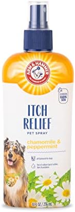 Arm & Hammer Dog Itch Relief Spray, Chamomile & Peppermint, 8 Fl Oz, 6-Pack