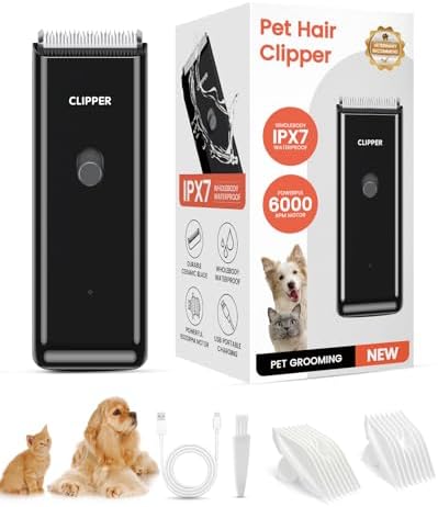 Pet Clippers for Dog Hair Grooming Low Noise Cat Shaver