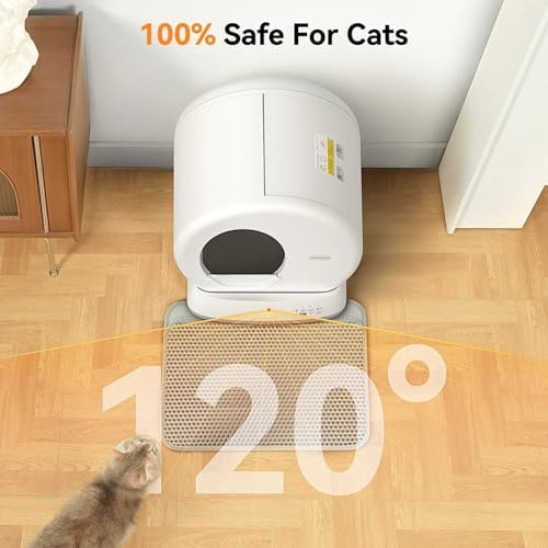 Meowant Self Cleaning Cat Litter Box Safety Sensors,APP Control,Large Space