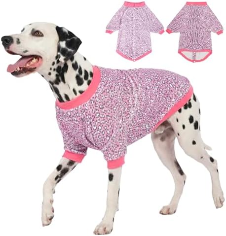 LovinPet Flannel Dog Coat, Winter Dog Coat, Sakura Pink Leopard, XXL