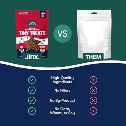 Jinx Dog Training Treats, Bite-Sized Training Treats for Dogs, Beef, 4oz