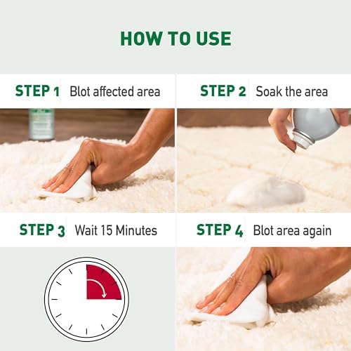 Nature's Miracle Cat Urine Destroyer Plus Foam, Enzymatic Cleaner, 17.5 oz
