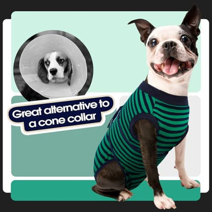 FUAMEY Dog Surgery Recovery Suit, Surgical Suit for Dogs Onesie for Surgery