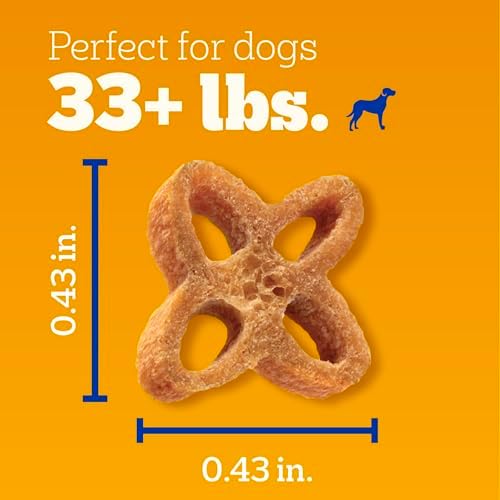 Pedigree Dentastix Chewy Chunx Large Dental Dog Treats, Chicken, 13.5 oz
