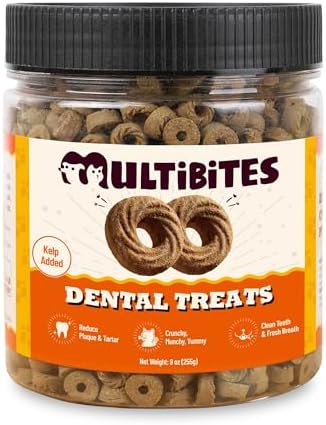 9 oz Cat Dental Treats with Breath Support & Training