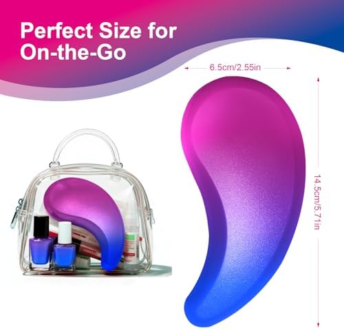 Small Dog Brush, Skin-friendly Soft Bristles (Gradient Color)