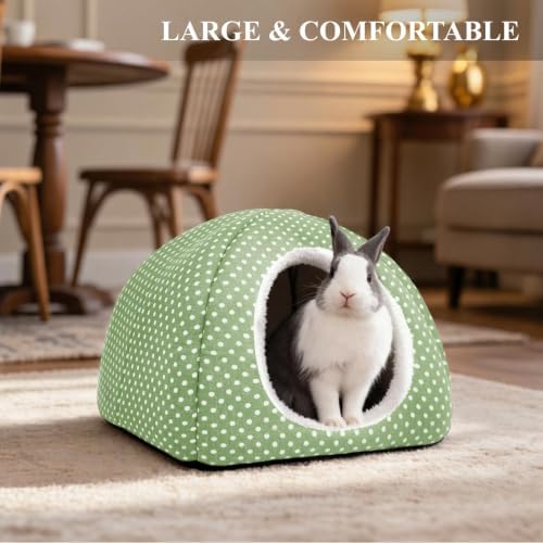 Rabbit Hideout Large Bunny Bed Washable Rabbit House