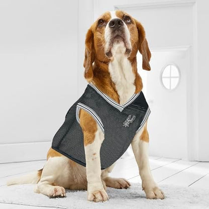 NBA SAN ANTONIO SPURS DOG Jersey, Small - Tank Top Basketball Pet Jersey