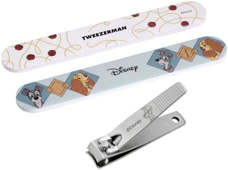 Tweezerman Nail Kit with Clipper & 2 Nail Files Disney's Lady and the Tramp