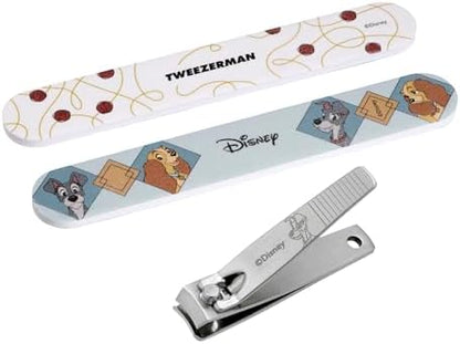 Tweezerman Nail Kit with Clipper & 2 Nail Files Disney's Lady and the Tramp