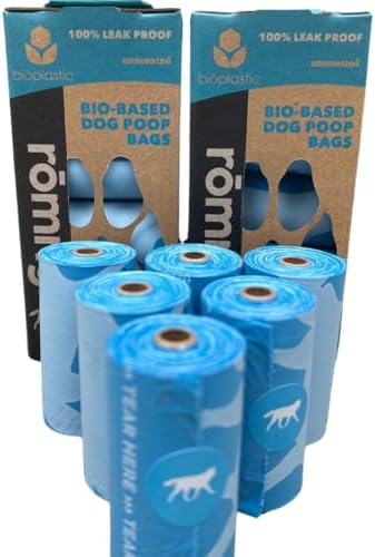 Bio-Based Dog Poop Bags, Unscented, Leak-Proof, bio-based, 360 Count