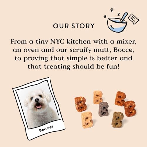 Bocce's Bakery PB & Banana Flavor Dog Biscuit Treats Bundle, 14 oz (2 Pack)
