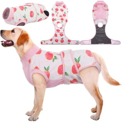 Kuoser Recovery Suit for Dogs Cats, Soft Dog Surgery Suit Female Male Spay