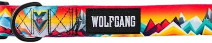 Wolfgang Wide Venture Dog Collar Mountainvibes Print X-Large