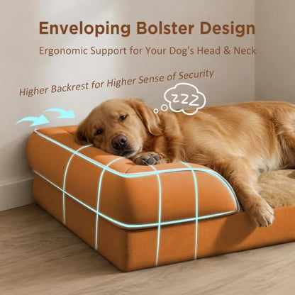 Comfort Expression Waterproof Orthopedic Dog Beds for Large Sized Dog