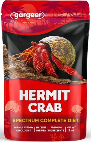 Gargeer 2oz Hermit Spectrum Diet. Non-GMO, Premium Ingredients, Made in USA