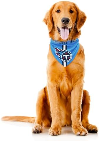 Littlearth NFL Reversible Pet Bandana - Officially Licensed Teams, Sizes XS to XL