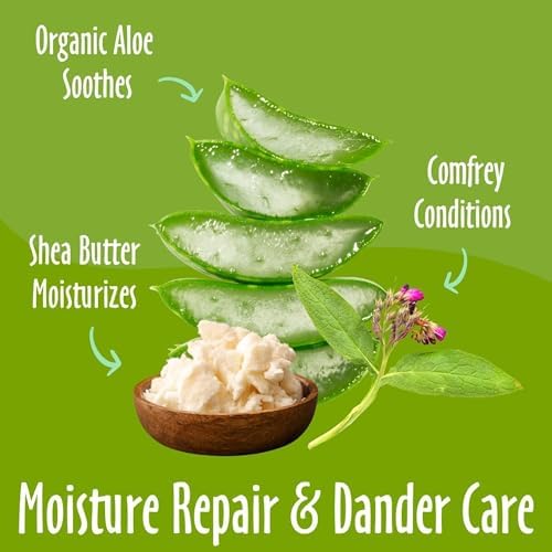 earthbath Shea Butter Spray, Dog Dandruff Treatment, Plant-Based, 8 Oz