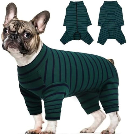 Kuoser Dog Recovery Suit, Anti-Licking Pajamas for Wounds