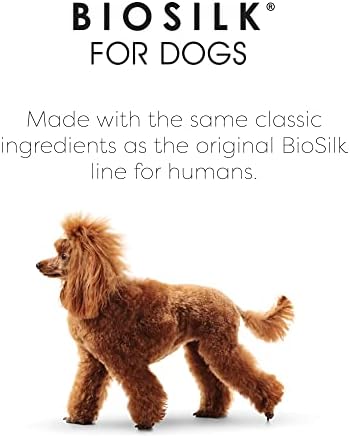 BioSilk for Dogs Silk Therapy Shampoo, with Coconut Oil, 12 Fl Oz, 6-Pack