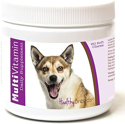 Healthy Breeds Norwegian Lundehund Multi-Vitamin Soft Chews 60 Count