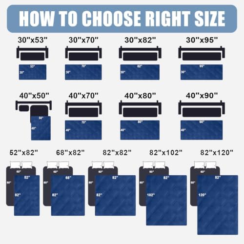 Smiry Waterproof Dog Bed Cover, Reversible Pet Blanket for Sofa Couch